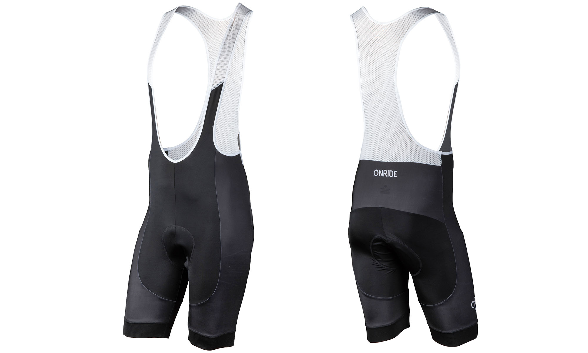 Велотруси з лямками ONRIDE Skill, колір чорний, розмір XL Велотруси з лямками ONRIDE Skill, колір чорний, розмір XL