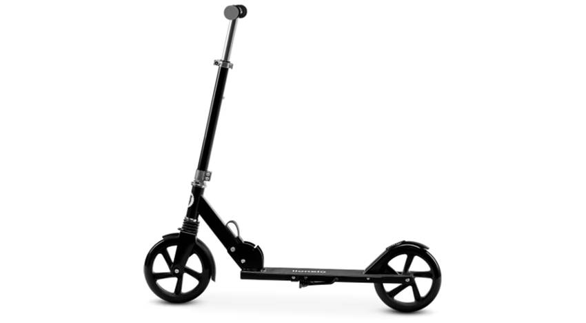 Детский самокат Lionelo Luca BLACK GRAPHITE 4