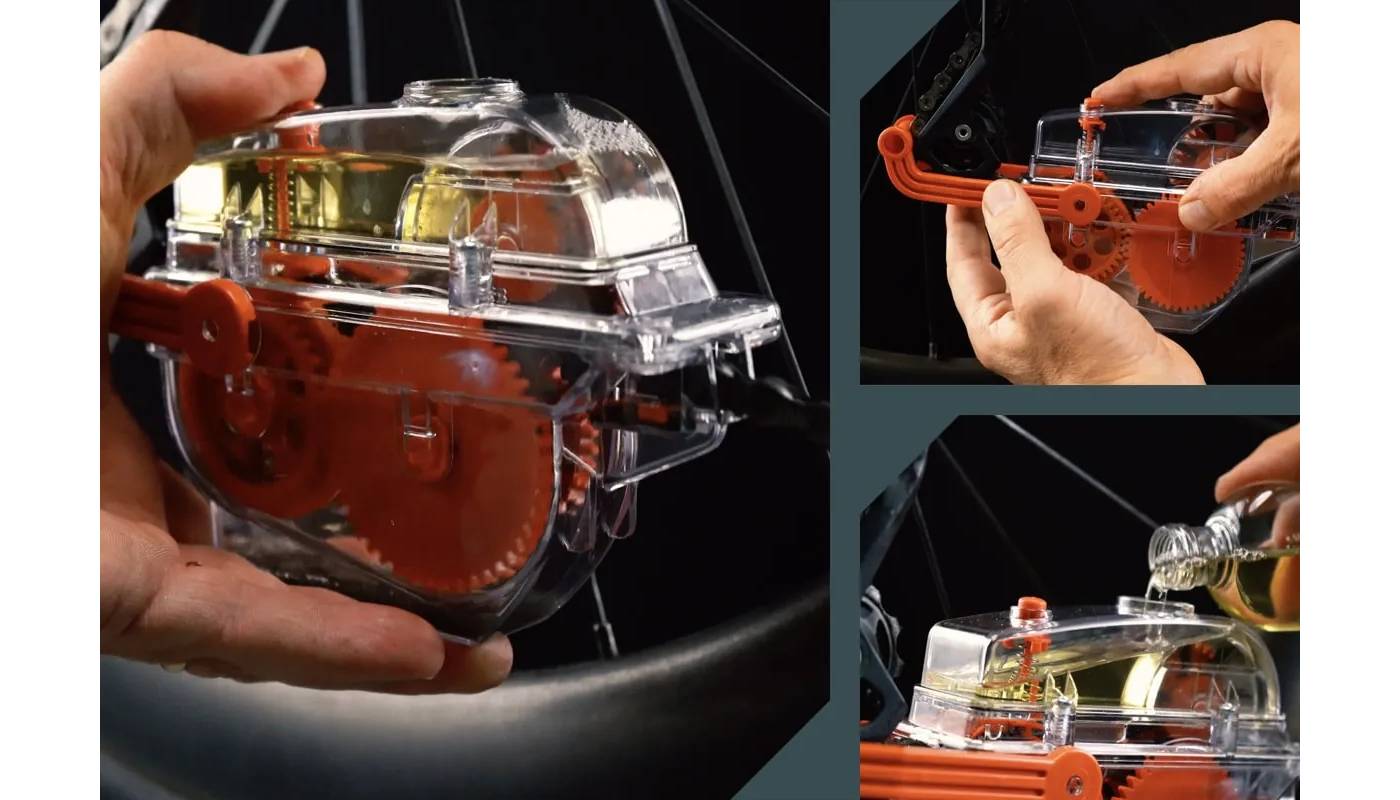 Ланцюжок Weldtite CHAIN ​​CLEANING MACHINE + очищувач 75мл 3