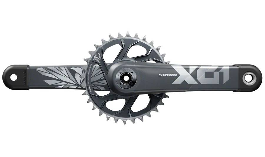 Фотографія Шатуни Sram set X01 Eagle Boost 148 DUB 12s 175 w Direct Mount 32T X-SYNC 2 Chainring Lunar Polar (DUB Cups/Bearings no included) C2