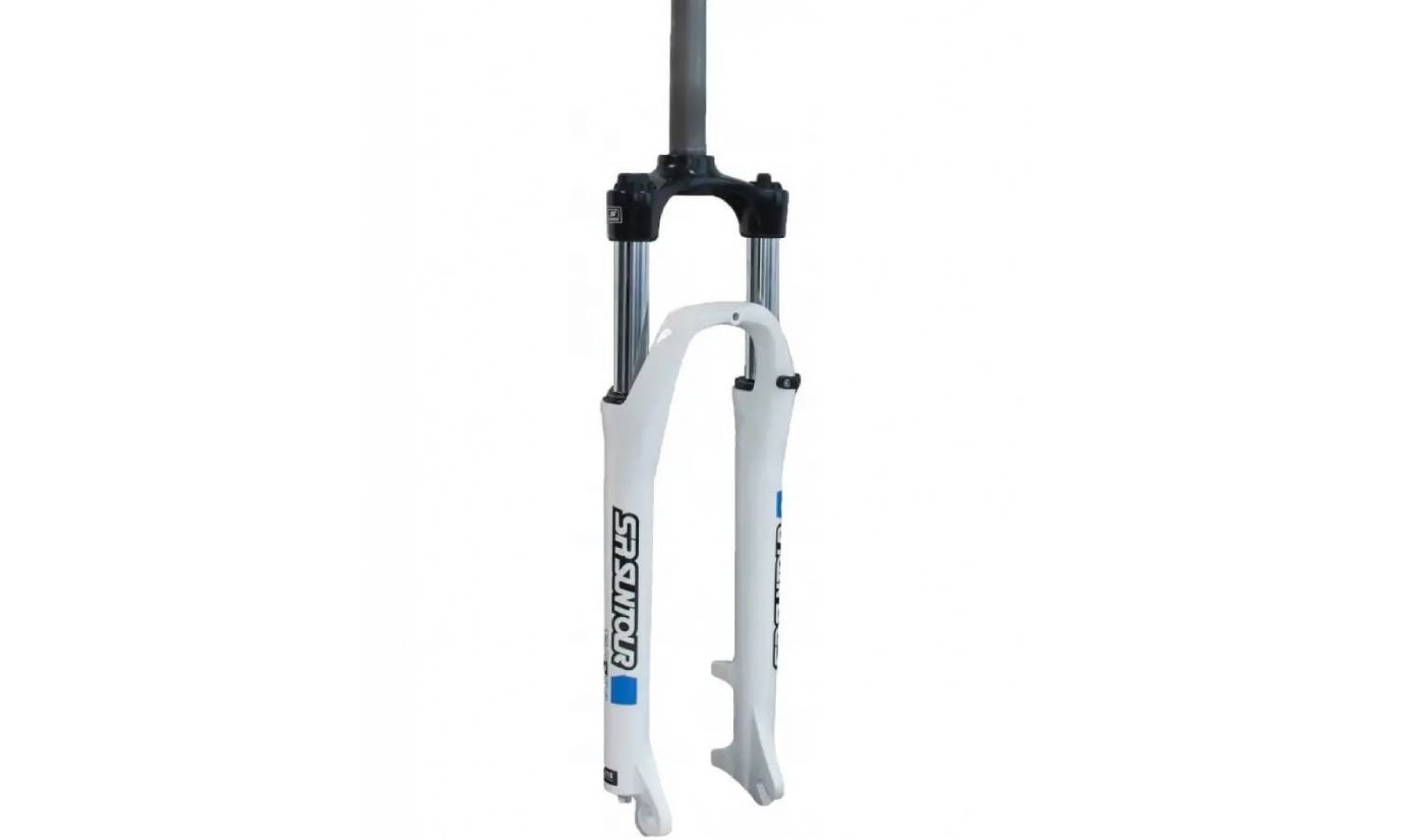 Фотография Вилка Suntour XCE28 27,5" Disk 1-1/8 белый