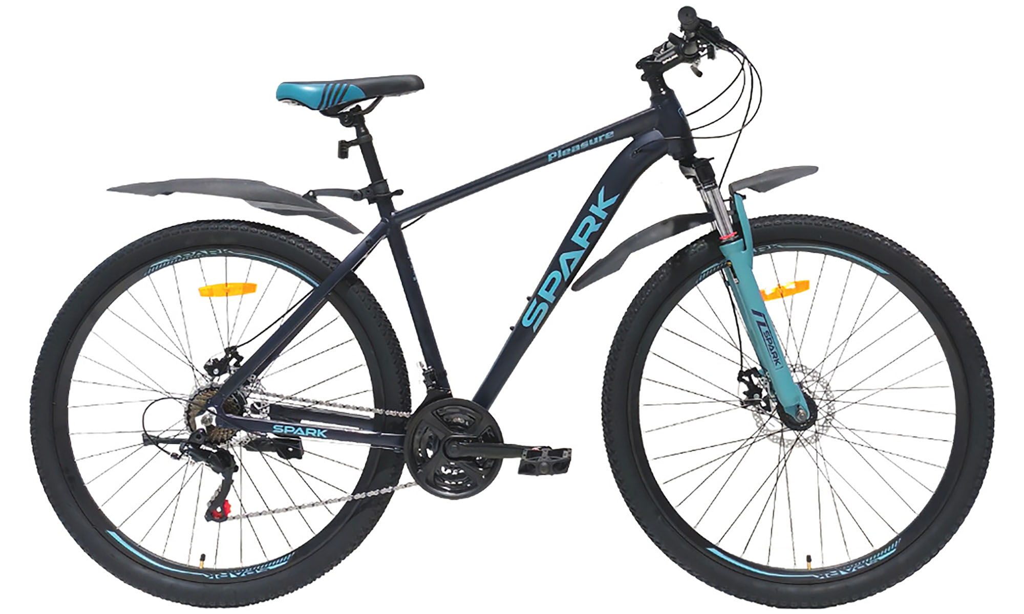 Велосипед SPARK PLEASURE 29", розмір L, рама 19", 2025, темно-синій 