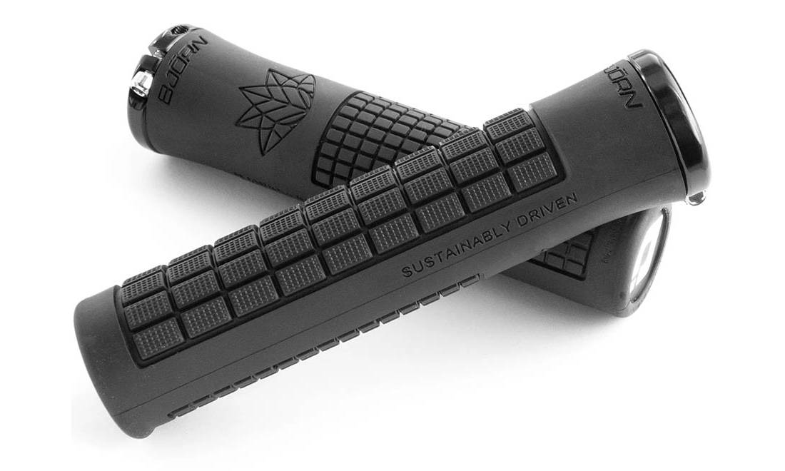 Грипсы ODI Bjorn, V2.1 Lock On, черные с черными замками 4