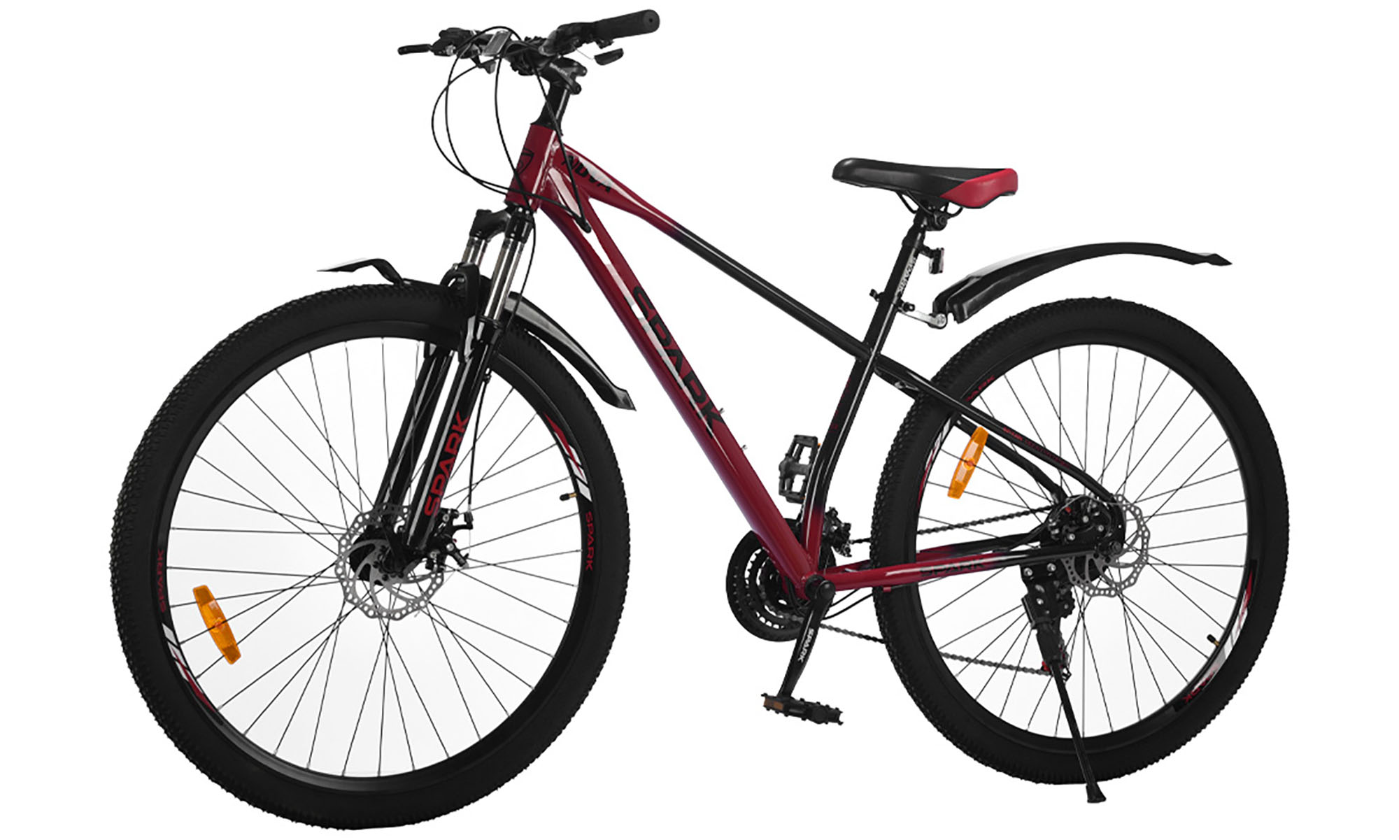 Велосипед SPARK NOVA 29", размер M, рама 17", год 2025, красный с чёрным 2 Велосипед SPARK NOVA 29", размер M, рама 17", год 2025, красный с чёрным 2