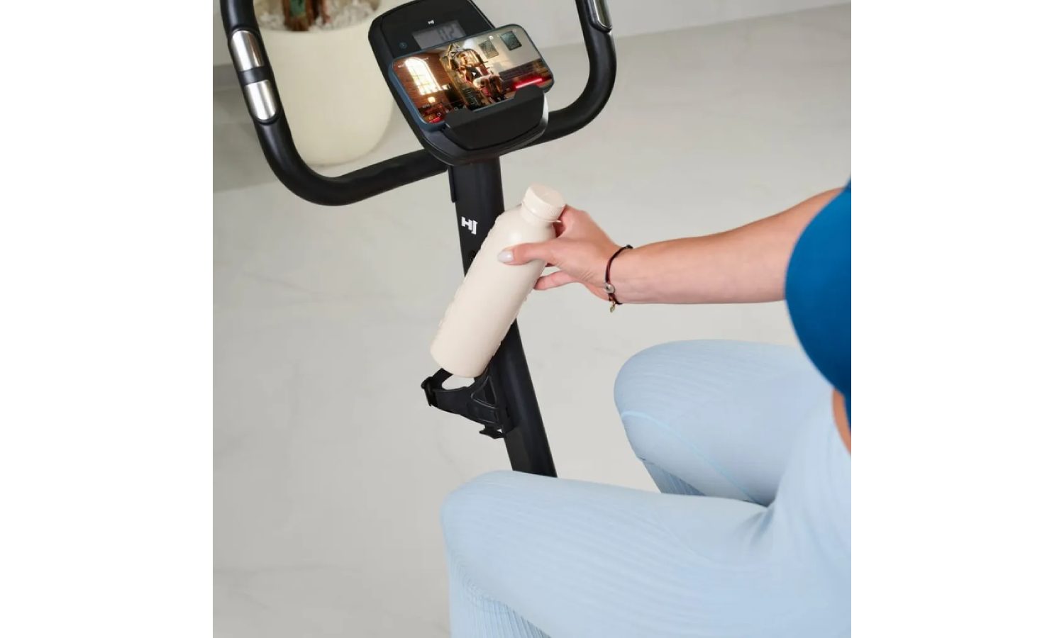 Велотренажер Hop-Sport HS-3000H Nexon магнітний чорний 9