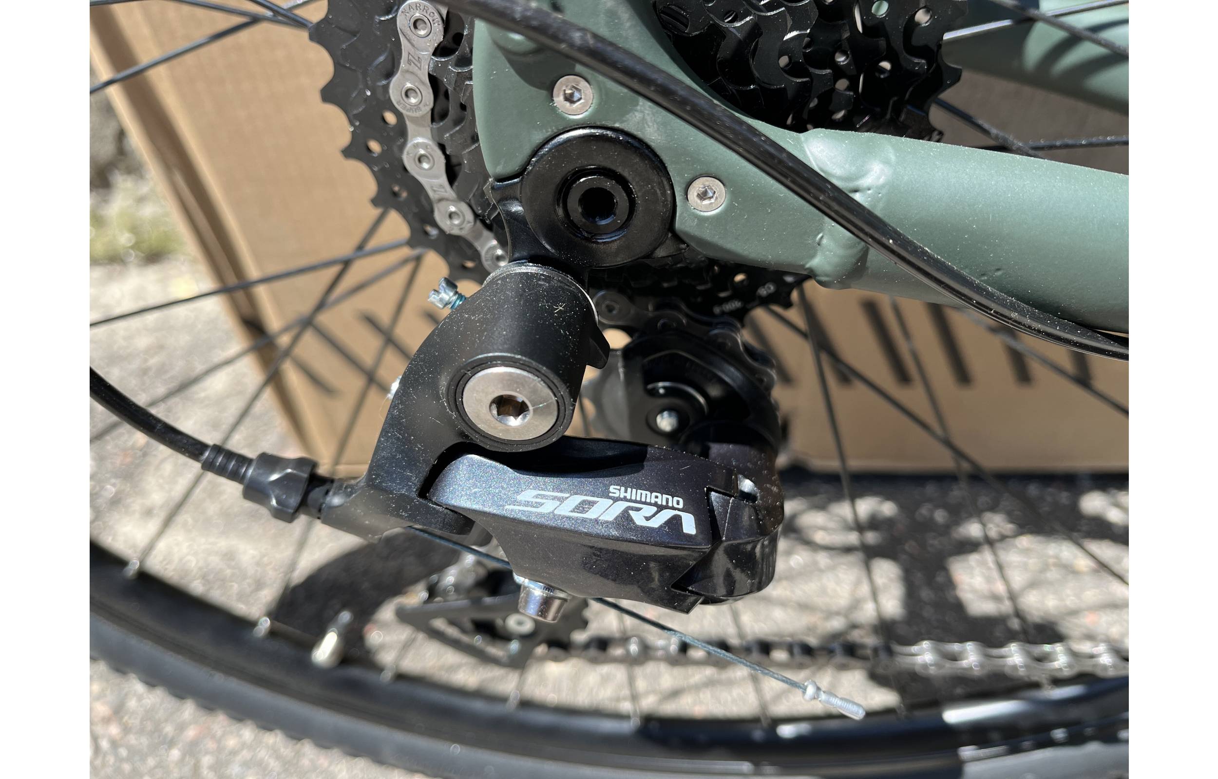 Велосипед DeMARCHE Gravel Stone SORA 28" розмір S 2022 Зелений 6