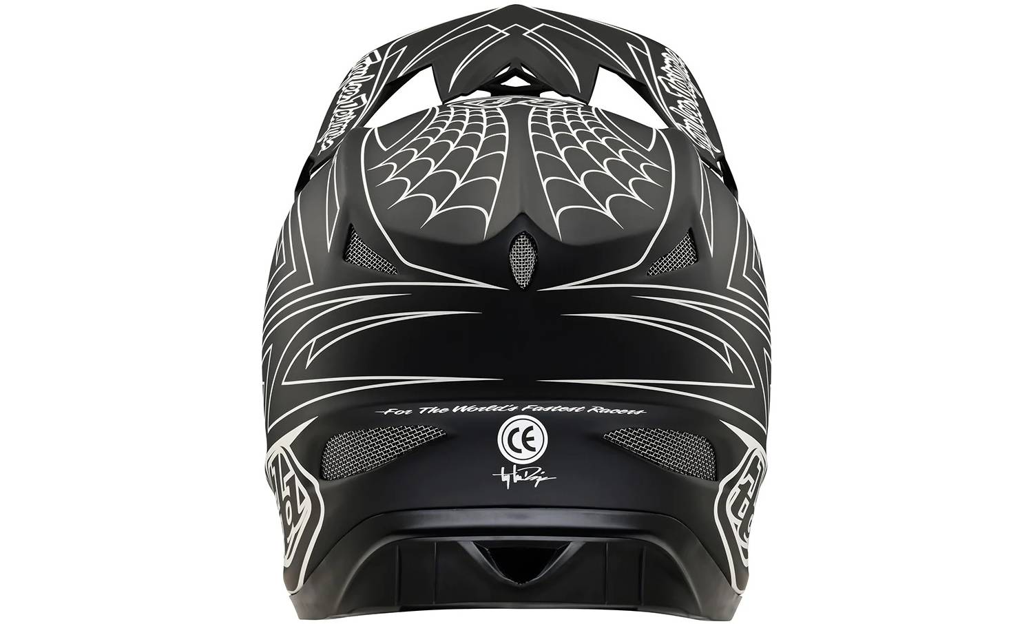 Вело шолом TLD D3 FIBERLITE розмір L (58-59 см) SpiderStripe BLk 5 Вело шолом TLD D3 FIBERLITE розмір L (58-59 см) SpiderStripe BLk 5
