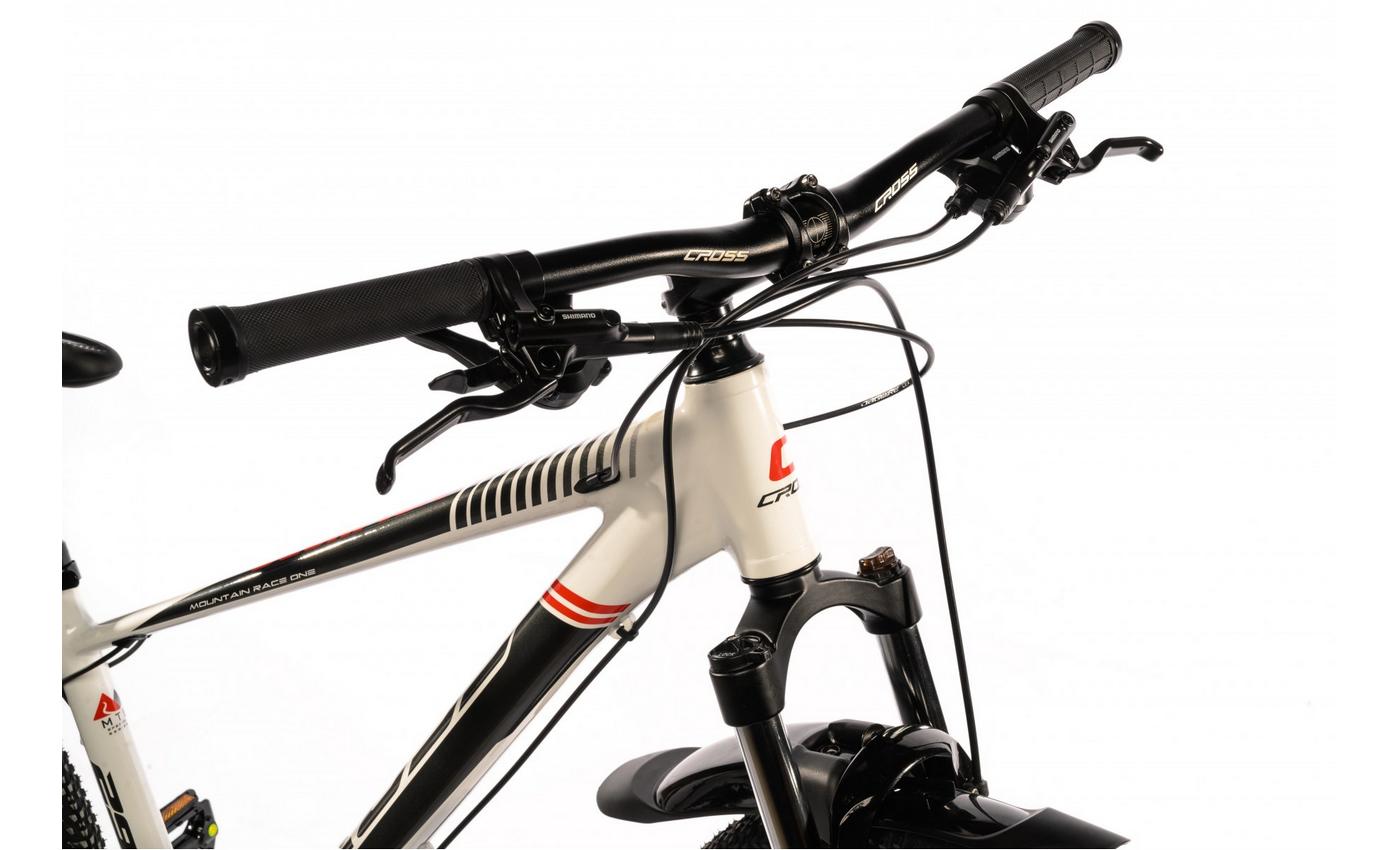 Фотография Велосипед Cross Scorpion 29" размер S рама 16 2022 Белый-Чёрный 4