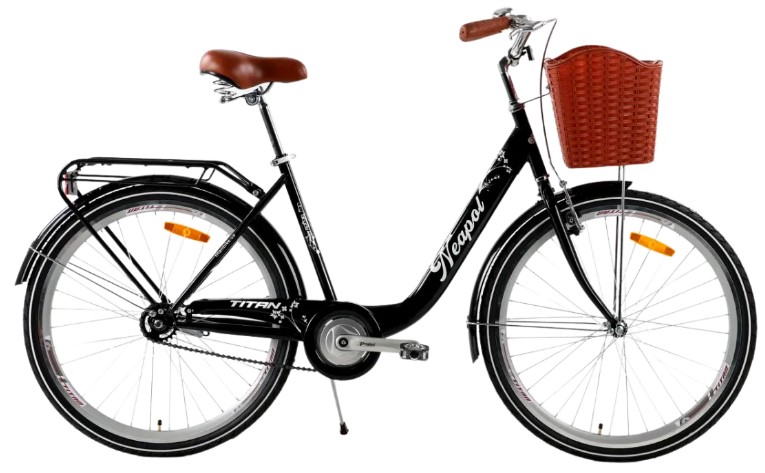 Фотография Велосипед Titan Neapol 26" размер М рама 18 2022 Черный