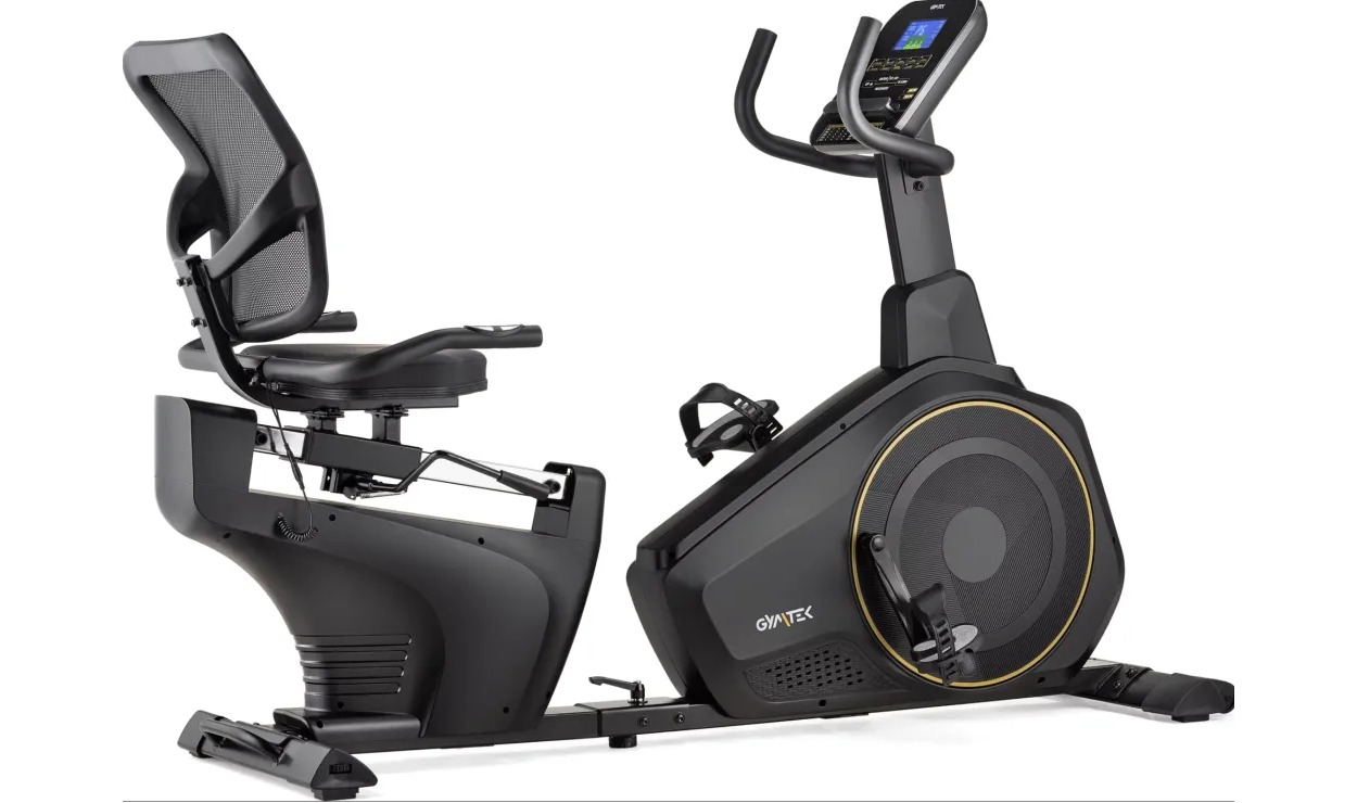 Горизонтальный велотренажер Gymtek XBR6000 электромагнитный черно-желтый 3 Горизонтальный велотренажер Gymtek XBR6000 электромагнитный черно-желтый 3