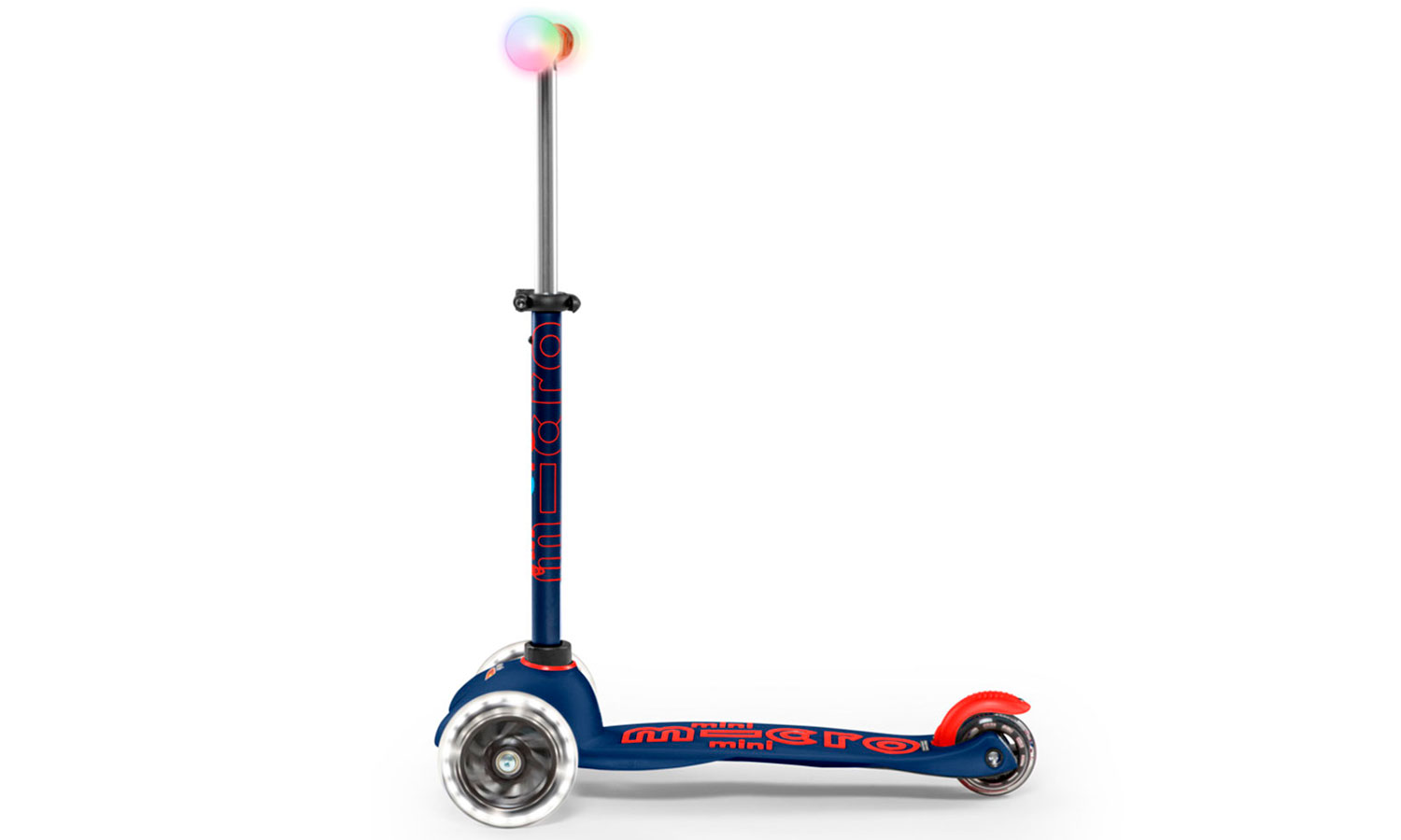 Самокат MICRO серии Mini Deluxe Magic – Темно-синий 6 Самокат MICRO серии Mini Deluxe Magic – Темно-синий 6
