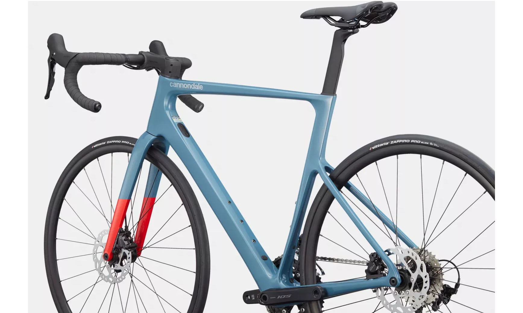 Фотография Велосипед Cannondale SuperSix EVO Carbon 4 28" размер L рама 56см 2024 SMC 8