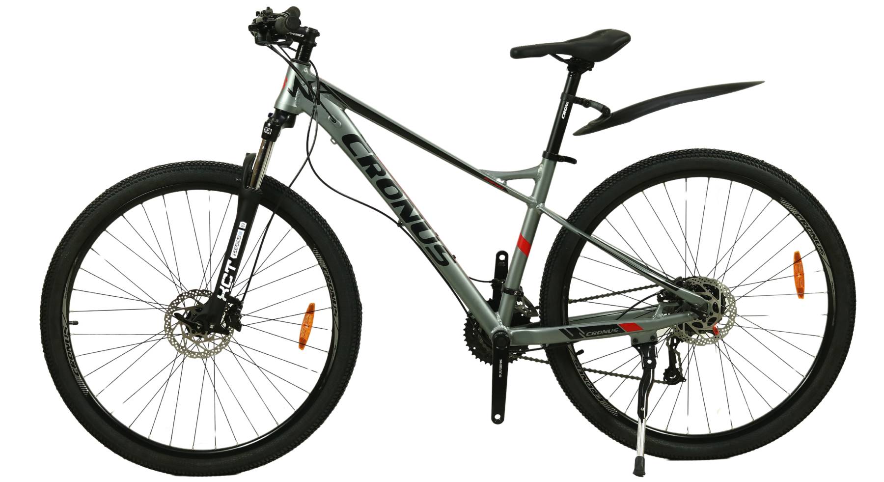 Фотографія Велосипед Cronus PROFAST 29", размер L рама 19.5" (2023), Серо-красный 4