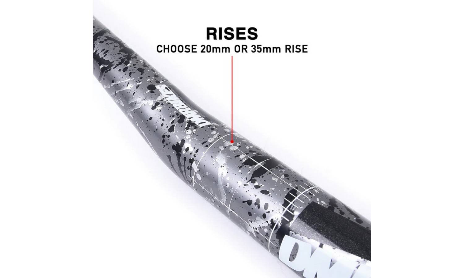 Руль DMR Wingbar Mk4 SE - 31.8 - 20mm Rise Liquid Camo Grey 6