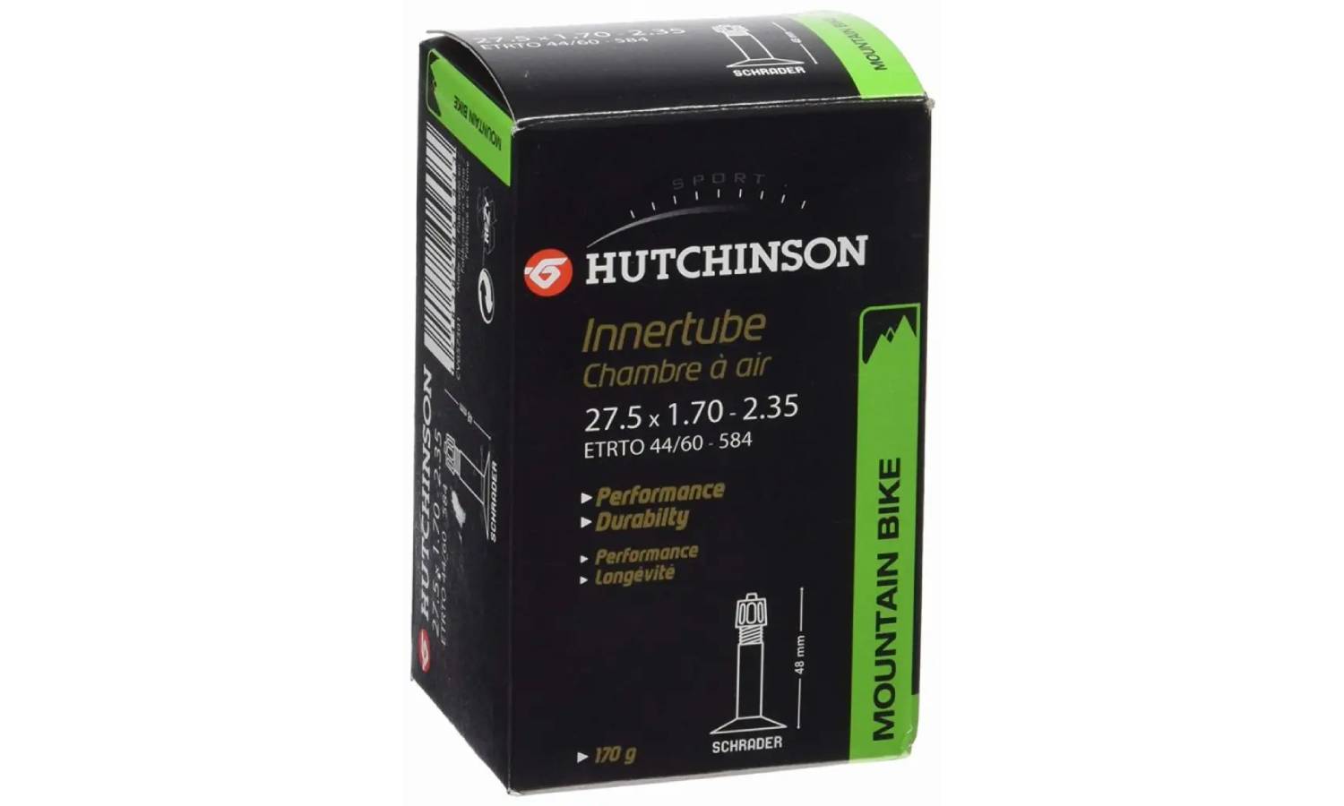 Фотографія Камера HUTCHINSON 27,5X1,70/2,35 AV 48 MM ST