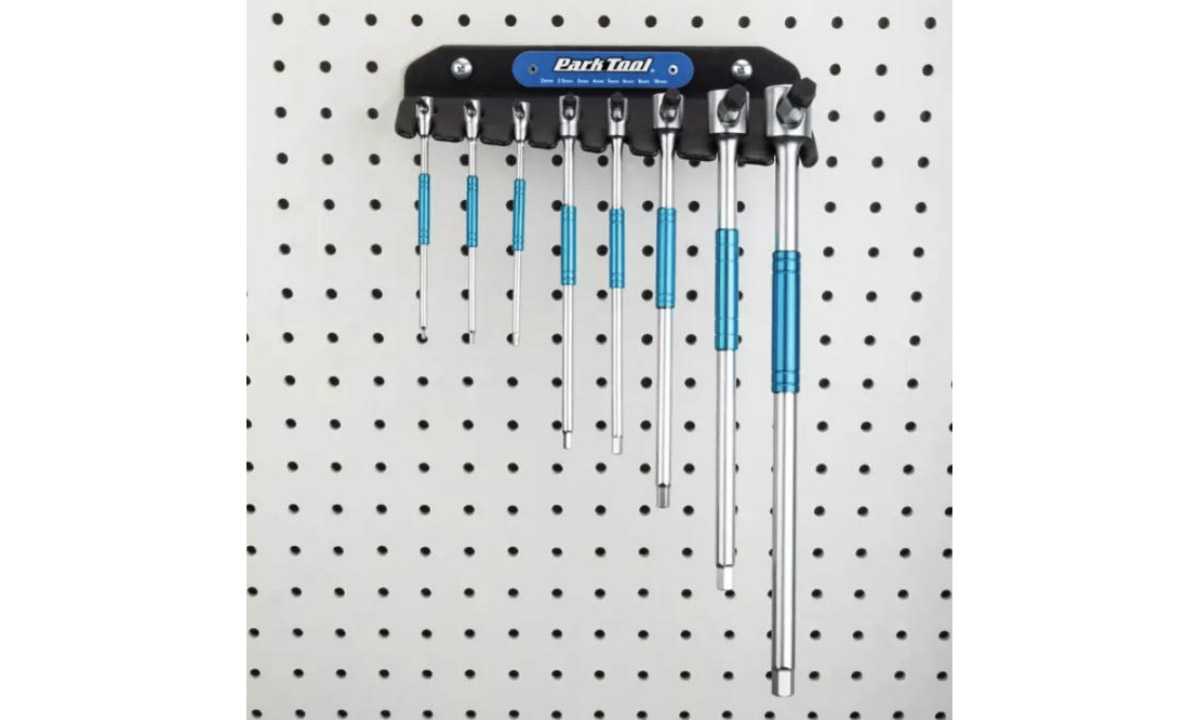 Фотография Набор шестигранников Park Tool THH-1 с Т-рукояткой, 8шт (2,2.5,3,4,5,6,8,10 mm) 2