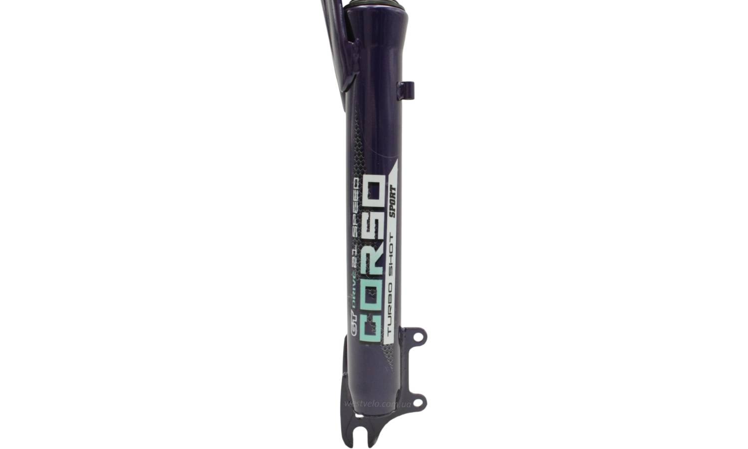 Вилка аморт. безрезьб CORSO 26", disk, шток Ø28.6 L-205мм фиолетовый 2