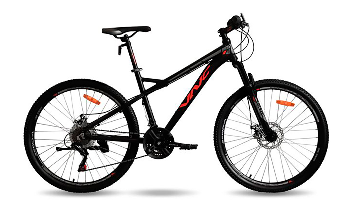 Фотография Велосипед VNC FastRider A2 29" 2021, размер L, черно-красный 2