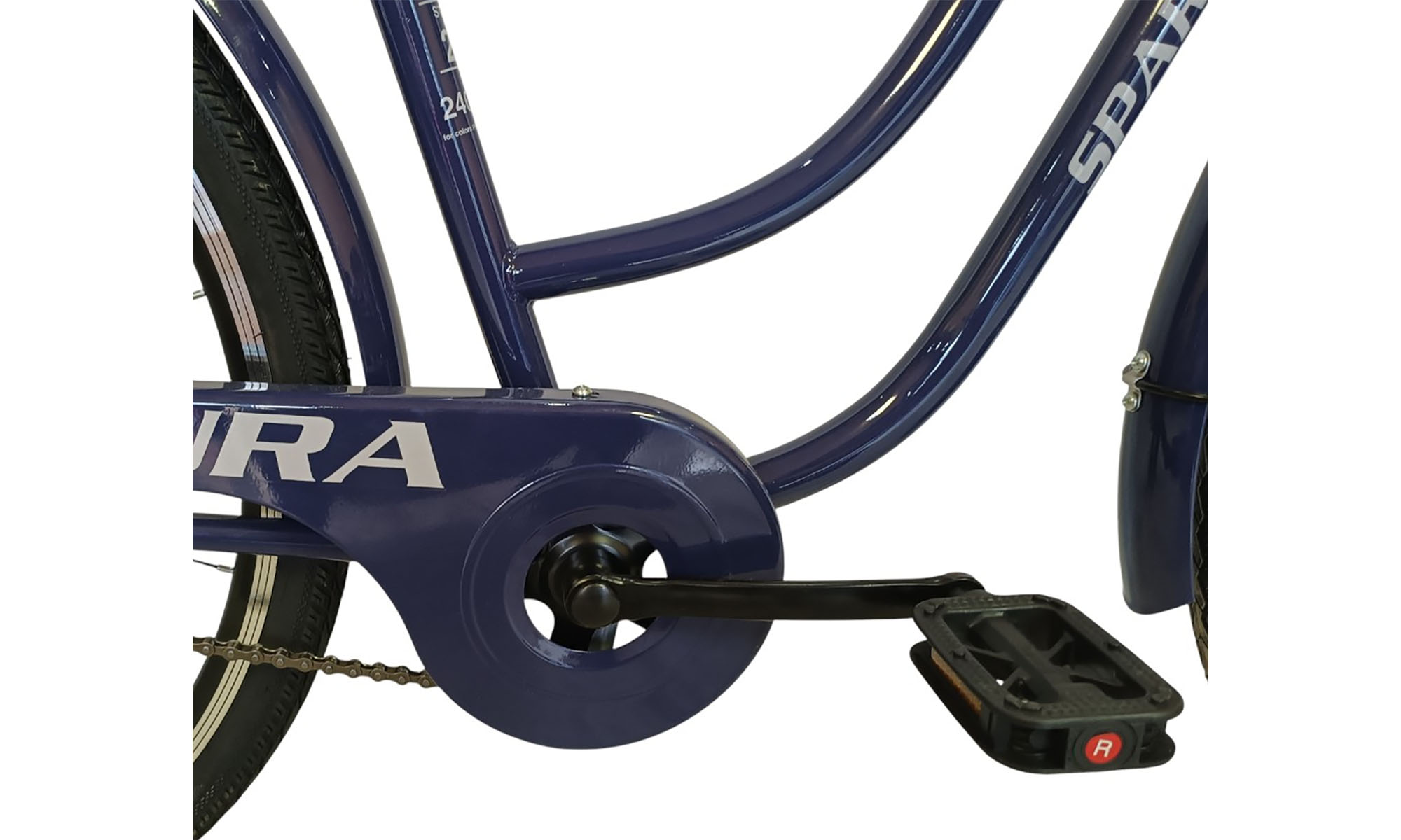 Велосипед SPARK CITY AURA 28", размер M, рама 18", год 2026, темно-синий 2