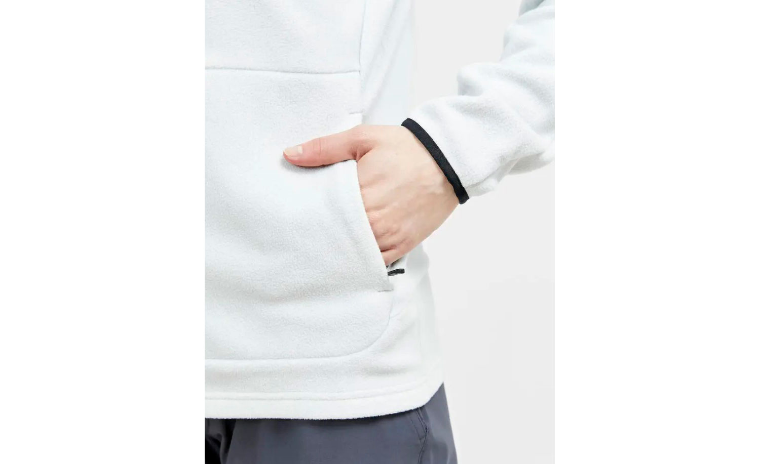 Кофта Craft ADV Explore Fleece Midlayer жіноча, розмір XS, сезон AW 22, білий 4