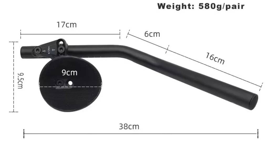 Руль Mpeda BHR001 "лемонка" для шоссейного велосипеда, черный 2 Руль Mpeda BHR001 "лемонка" для шоссейного велосипеда, черный 2