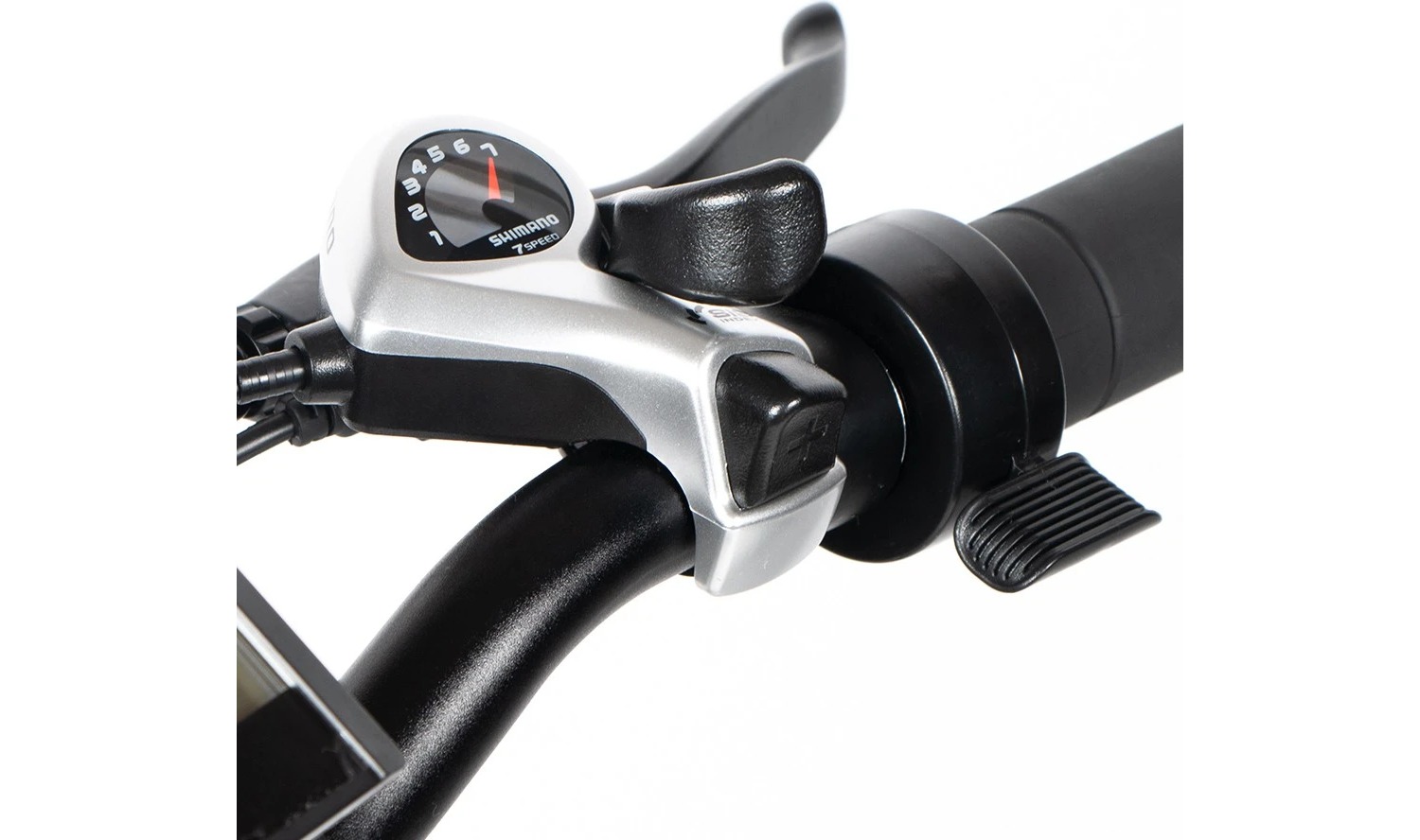 Электровелосипед фэтбайк SAMEBIKE XWLX09 (500 Вт; 10 А/час; 48 В), колеса 20х4", с ручкой газа, черный 6