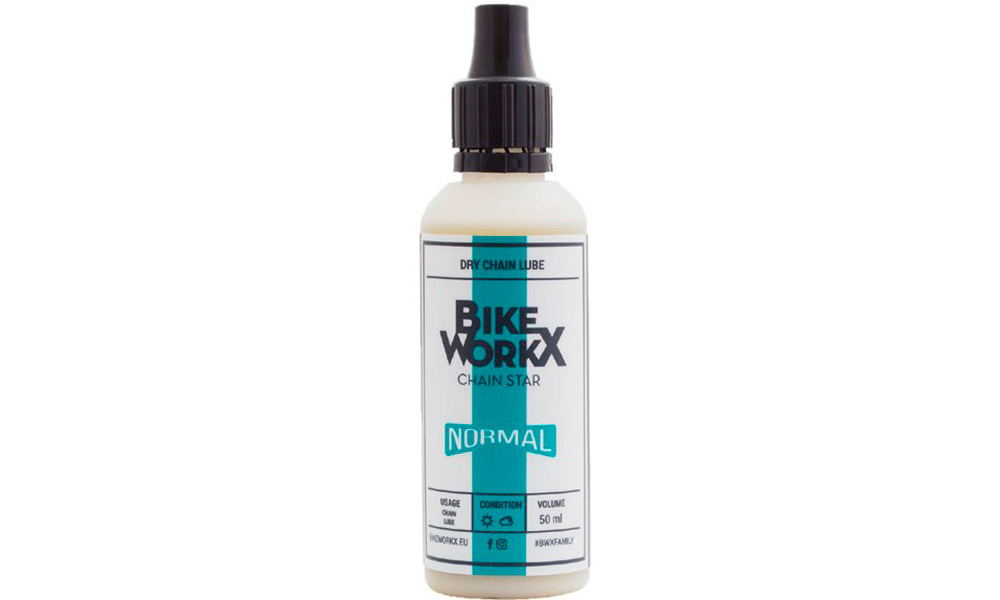 Смазка для цепи BikeWorkX Chain Star “normal” спрей 50 мл