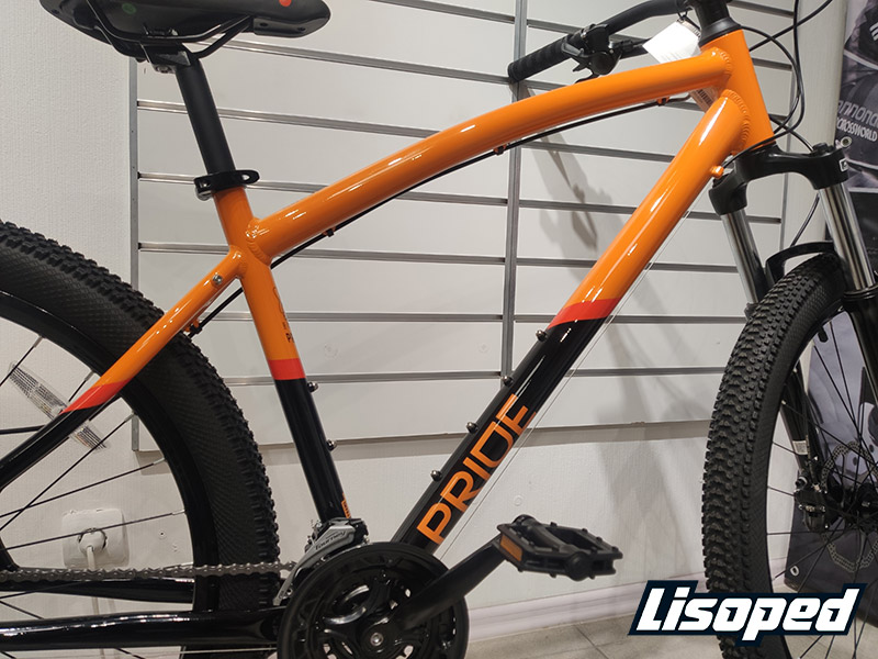 Велосипед 27,5" Pride Raggey (2020) 2020 Оранжево-черный 3