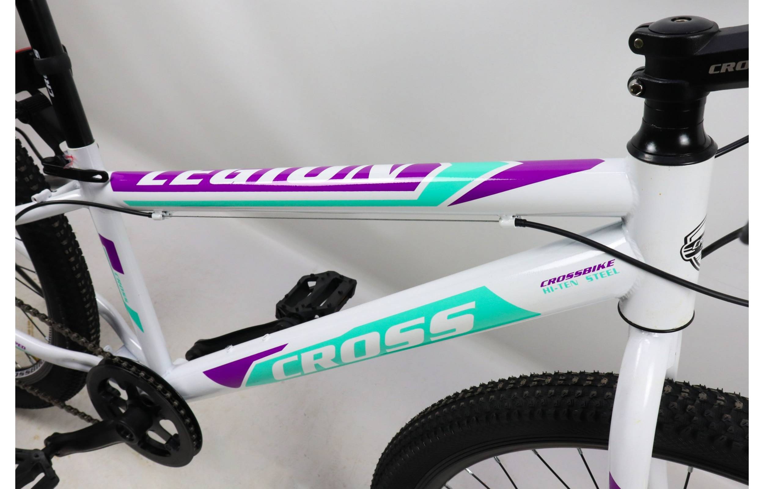 Велосипед Cross Legion 26" размер XS рама 13 2022 Белый 4