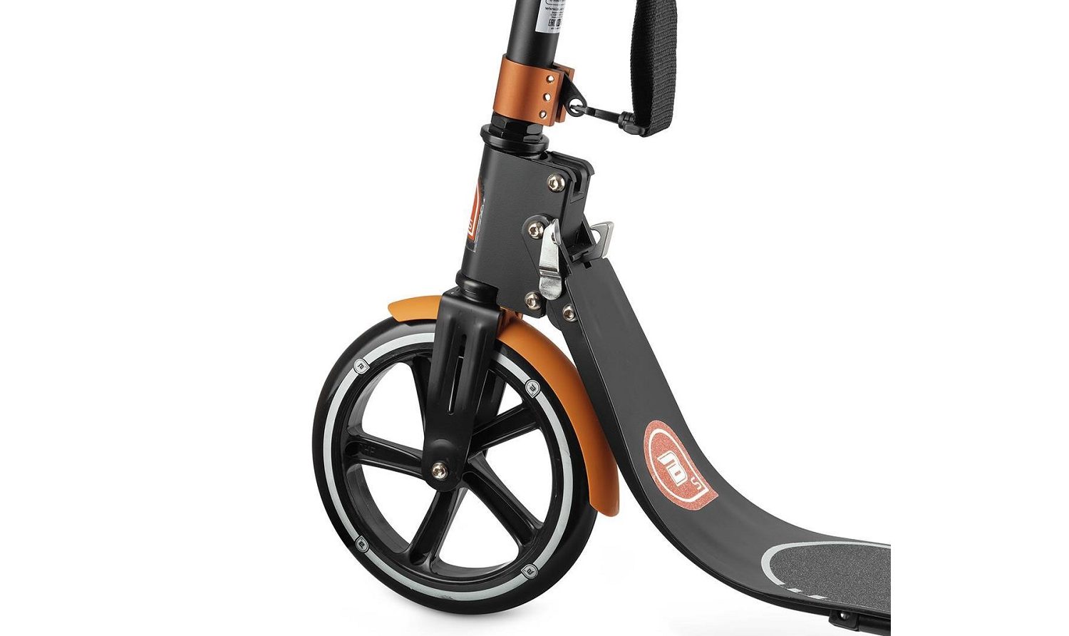 Самокат BLADE Sport PU Cross 230/230 мм черно-коричневый 3 Самокат BLADE Sport PU Cross 230/230 мм черно-коричневый 3