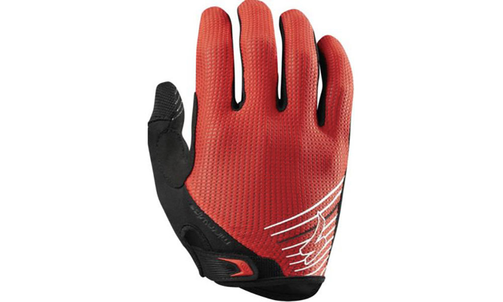 Фотографія Велоперчатки Specialized BG RIDGE WIRETAP GLOVE RED S 671E-3932