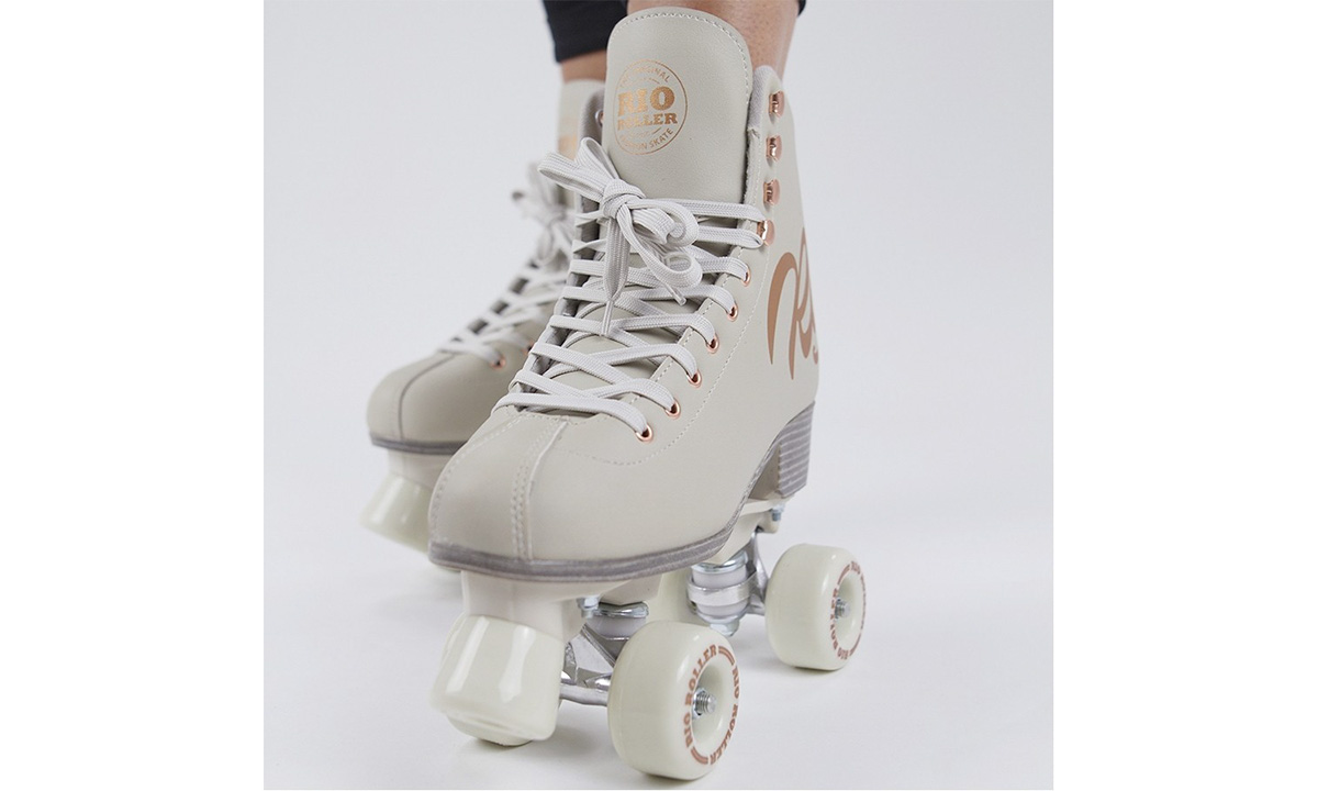 Фотография Ролики квады Rio Roller Rose размер 39.5 cream  2