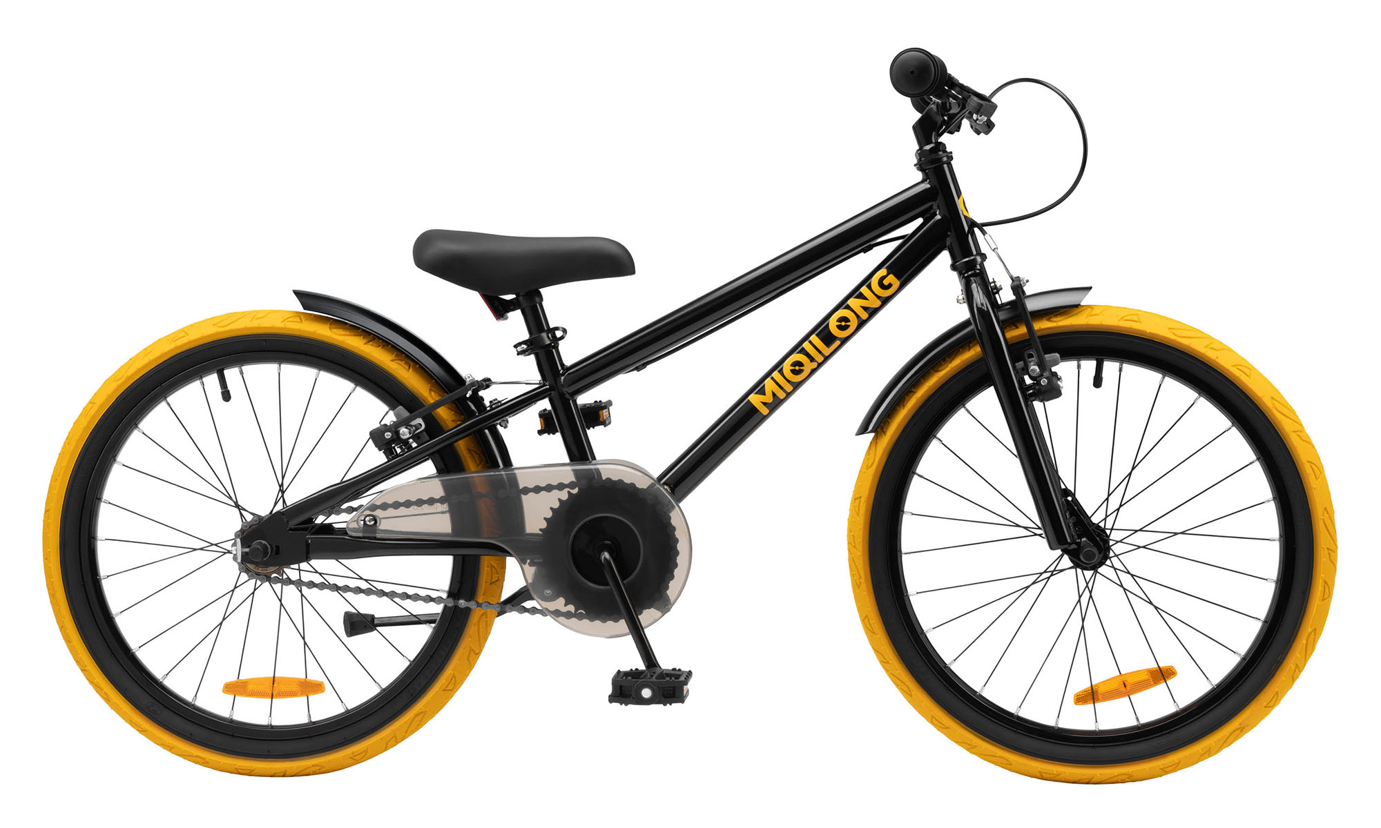 Детский велосипед Miqilong ST 20", One size, 2025, черный 5