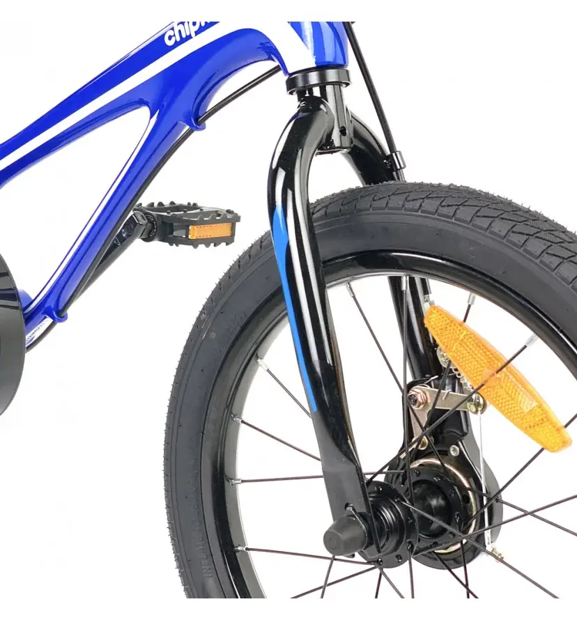 Фотография Велосипед RoyalBaby Chipmunk MOON 14" OFFICIAL UA (2022), Синий 3