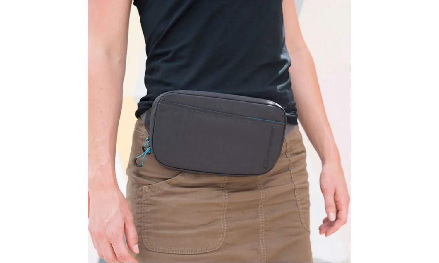 Сумка поясная Lifeventure RFID Travel Belt Pouch black 3