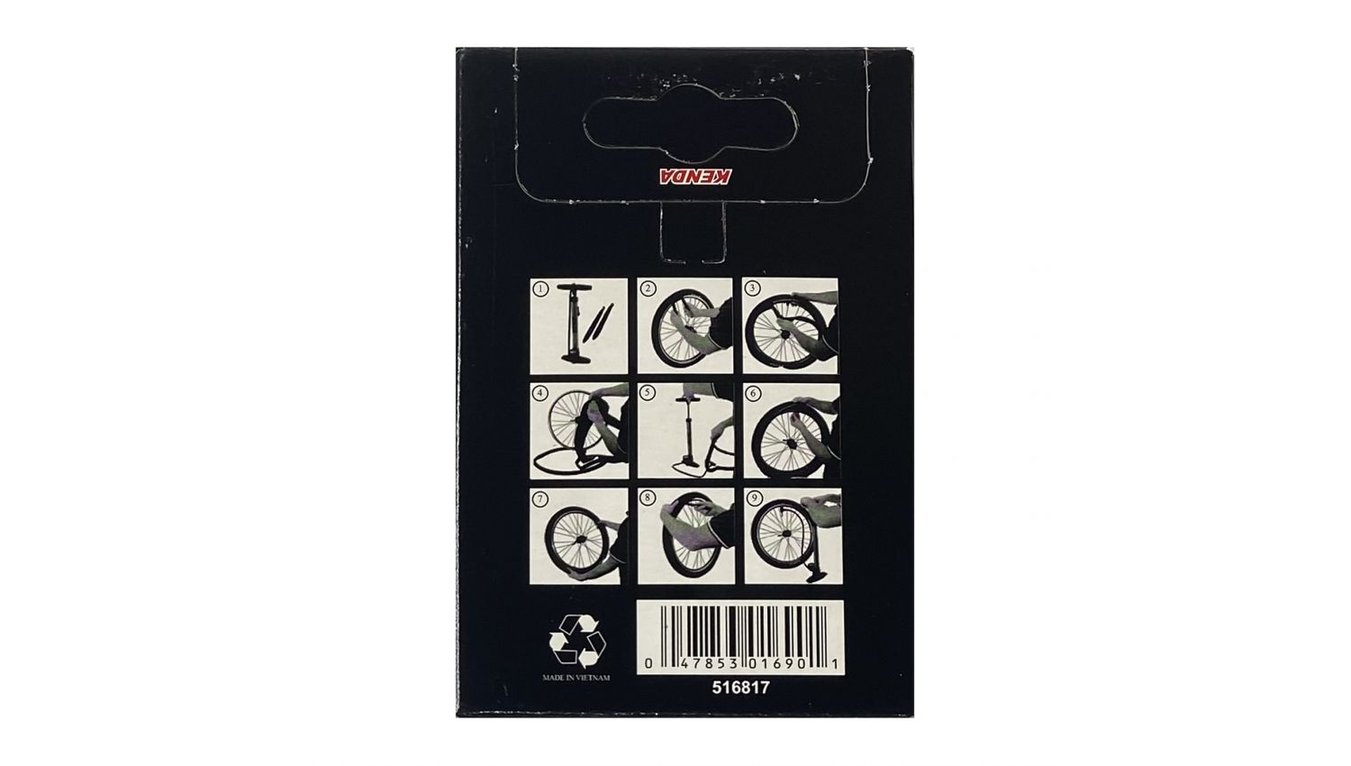 Камера KENDA 27/28 700x28-45C, F/V-48мм, 28/47-622/630/635, у коробці 4 Камера KENDA 27/28 700x28-45C, F/V-48мм, 28/47-622/630/635, у коробці 4