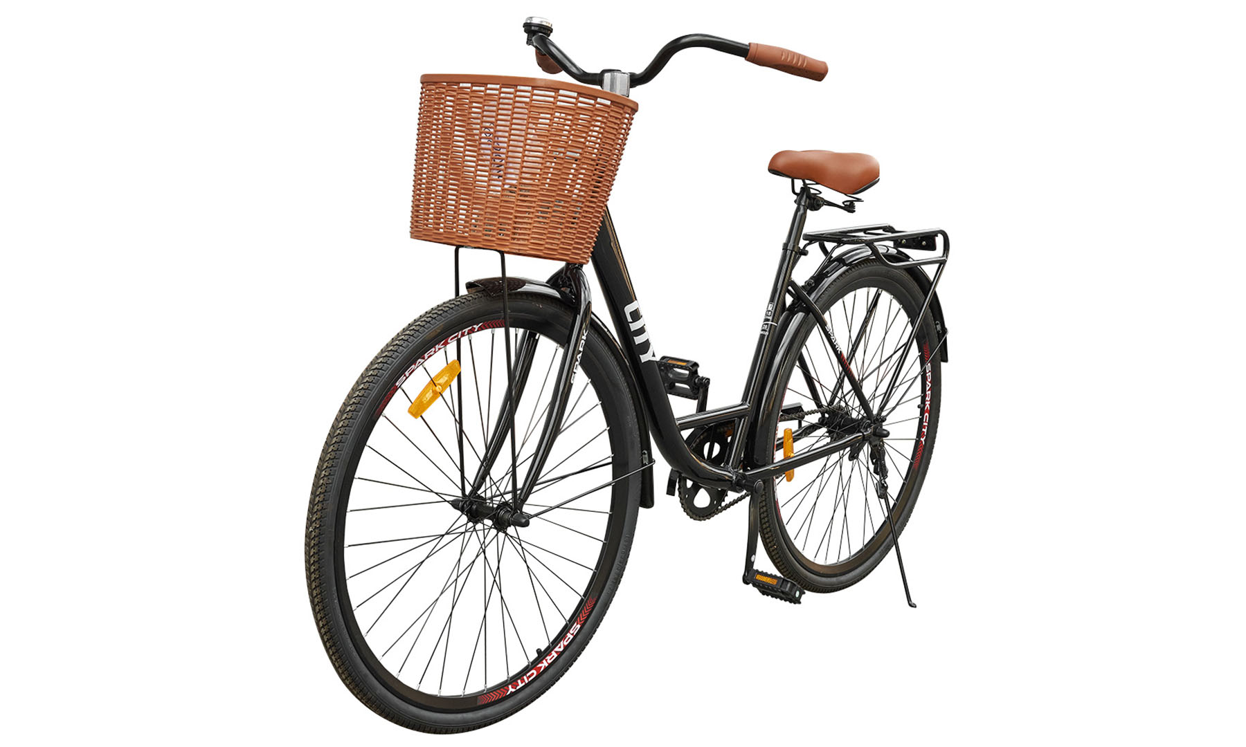 Велосипед SPARK CITY MOVA 28", розмір рами L (18"), чорний 6