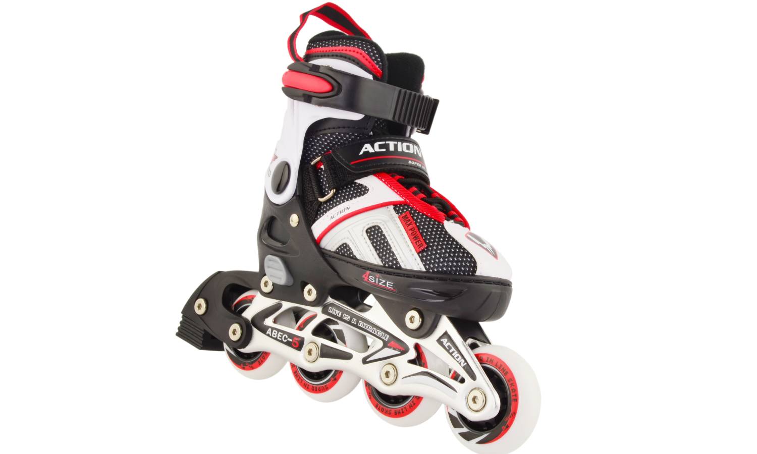 Роликовые коньки Action DANNY размер 29-32 Red 12 Роликовые коньки Action DANNY размер 29-32 Red 12