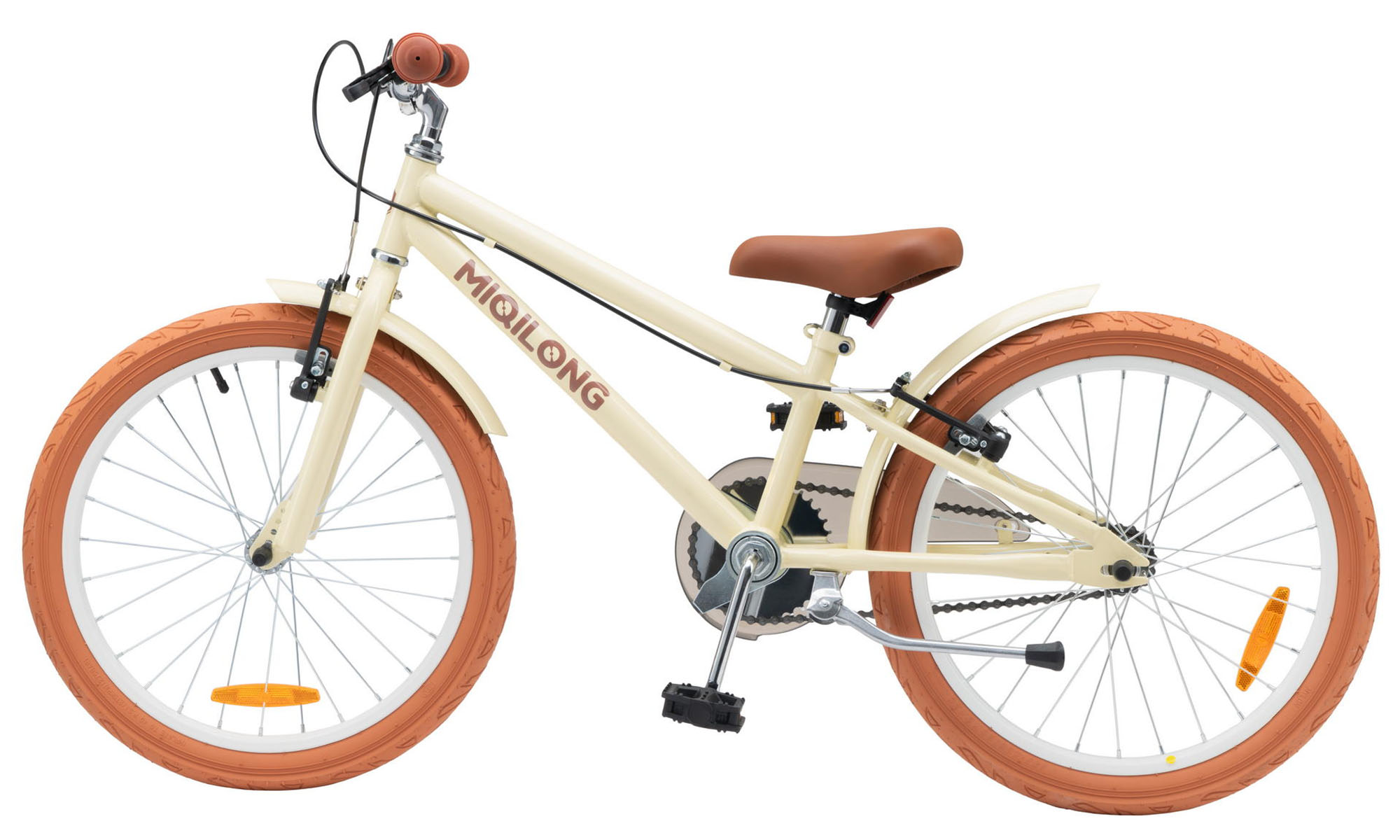 Детский велосипед Miqilong RM 20", One size, 2025, бежевый 5