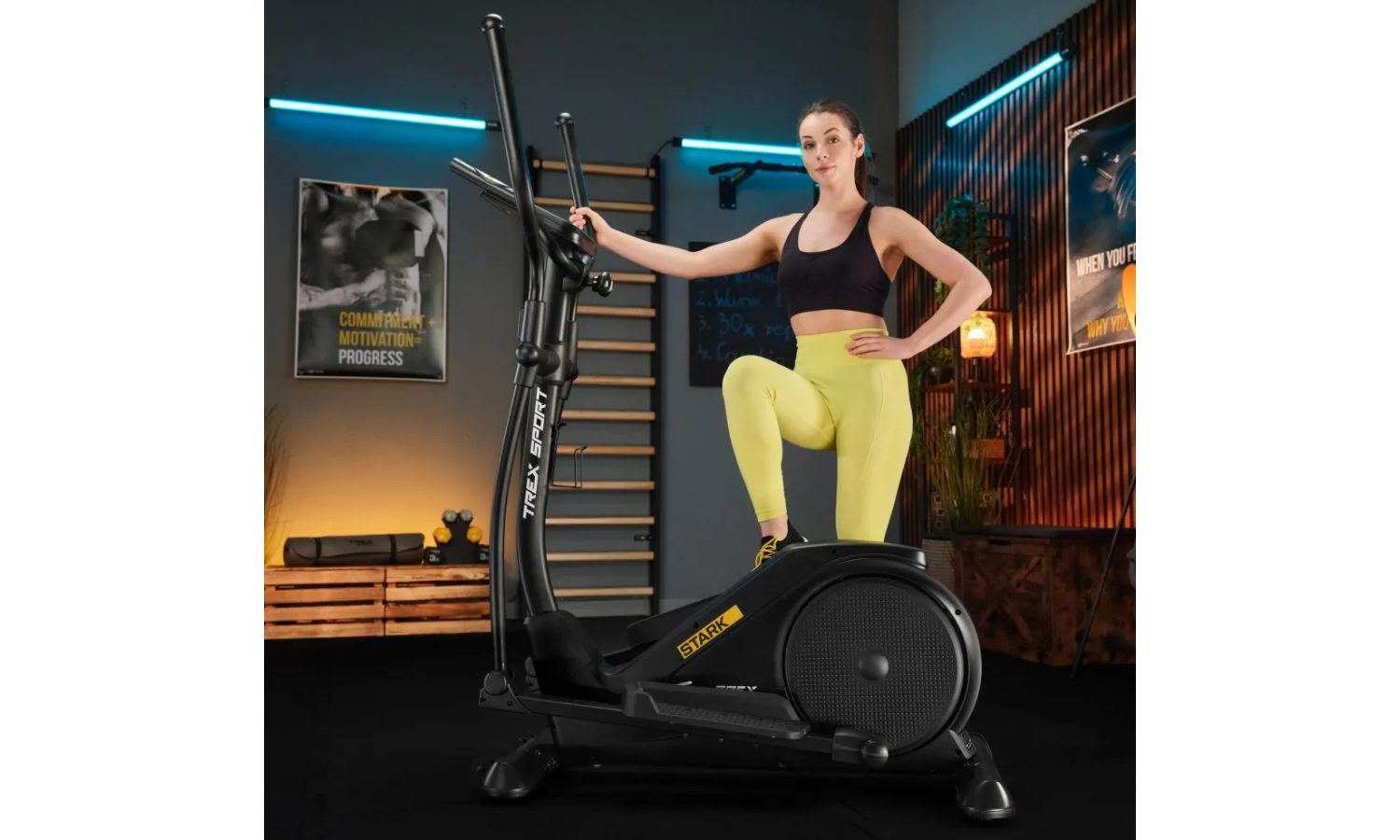 Орбитрек Trex Sport TX-700ECT Stark электромагнитный черный 4