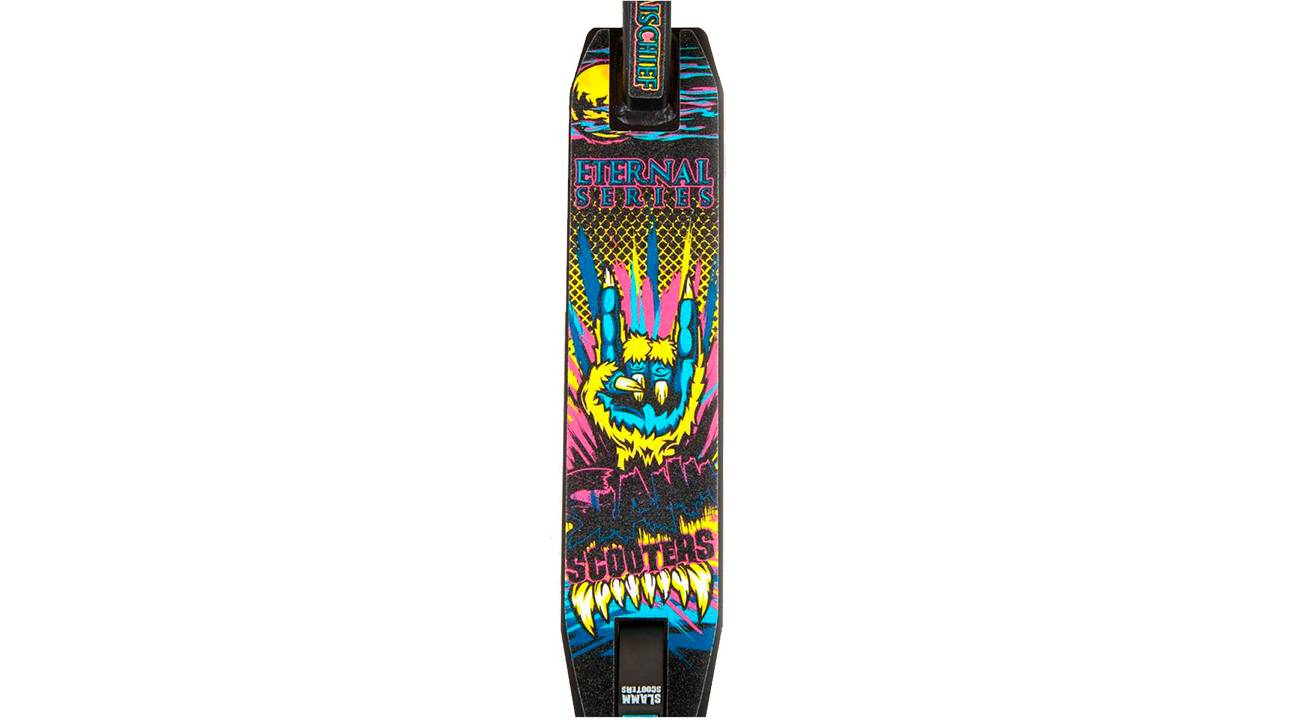 Самокат трюковый Slamm Mischief Eternal Howler SL407, Черный 2