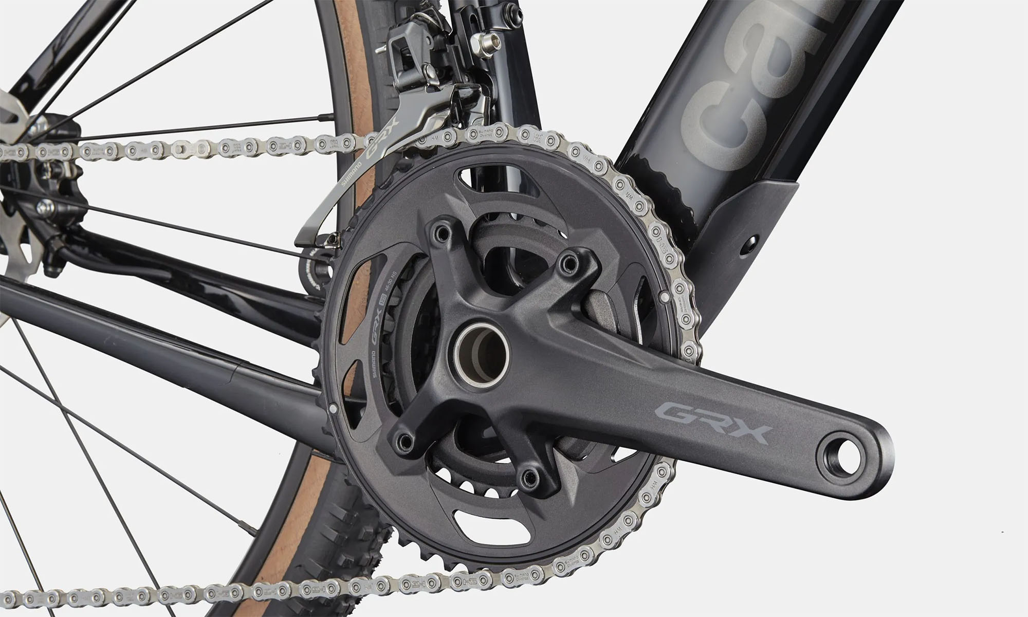 Фотографія Велосипед Cannondale TOPSTONE Carbon 3 GRX 2x 28", размер L, рама 56, 2025, SBK (темно-серый) 5