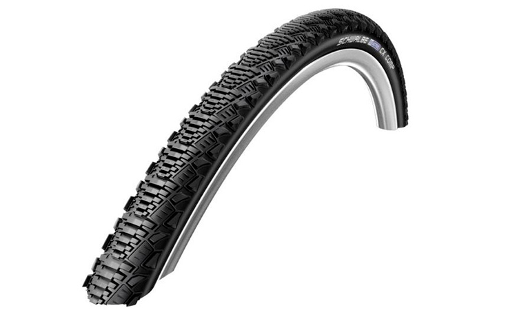 Фотографія Покришка 28x1.35 700x35C (35-622) Schwalbe CX K-Guard B/B-SK+RT HS369 SBC, 50EPI black