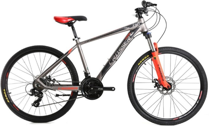 Фотография Велосипед Crosser Solo 21S 29" размер L рама 19 2021 Серо-красный