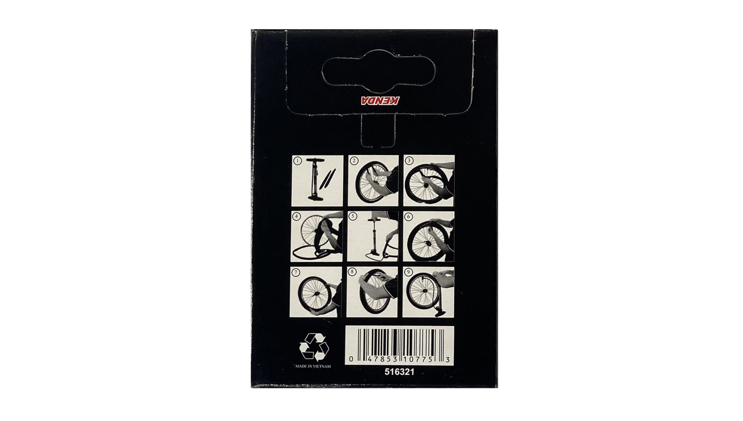 Камера KENDA 27/28 700x28-45C, A/V-48мм, 28/47-622/630/635, у коробці 4