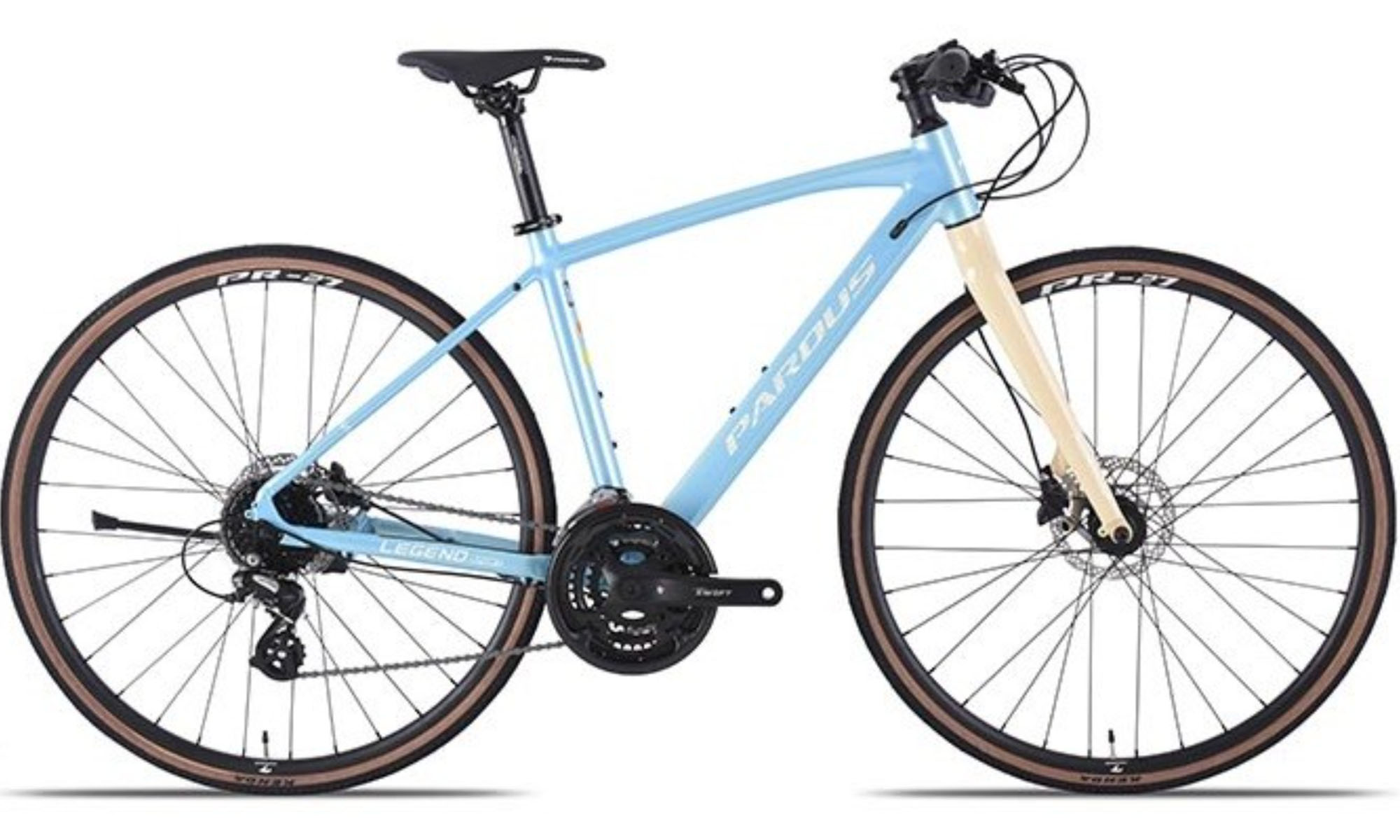 Велосипед PARDUS City Fitness Legend Sport 28", размер M, год 2023, светло-синий 