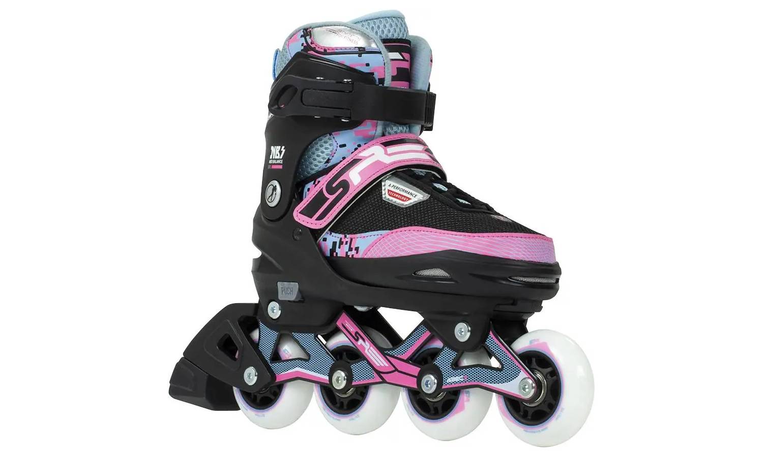 Ролики SFR Pixel blue-pink 29-33 3 Ролики SFR Pixel blue-pink 29-33 3