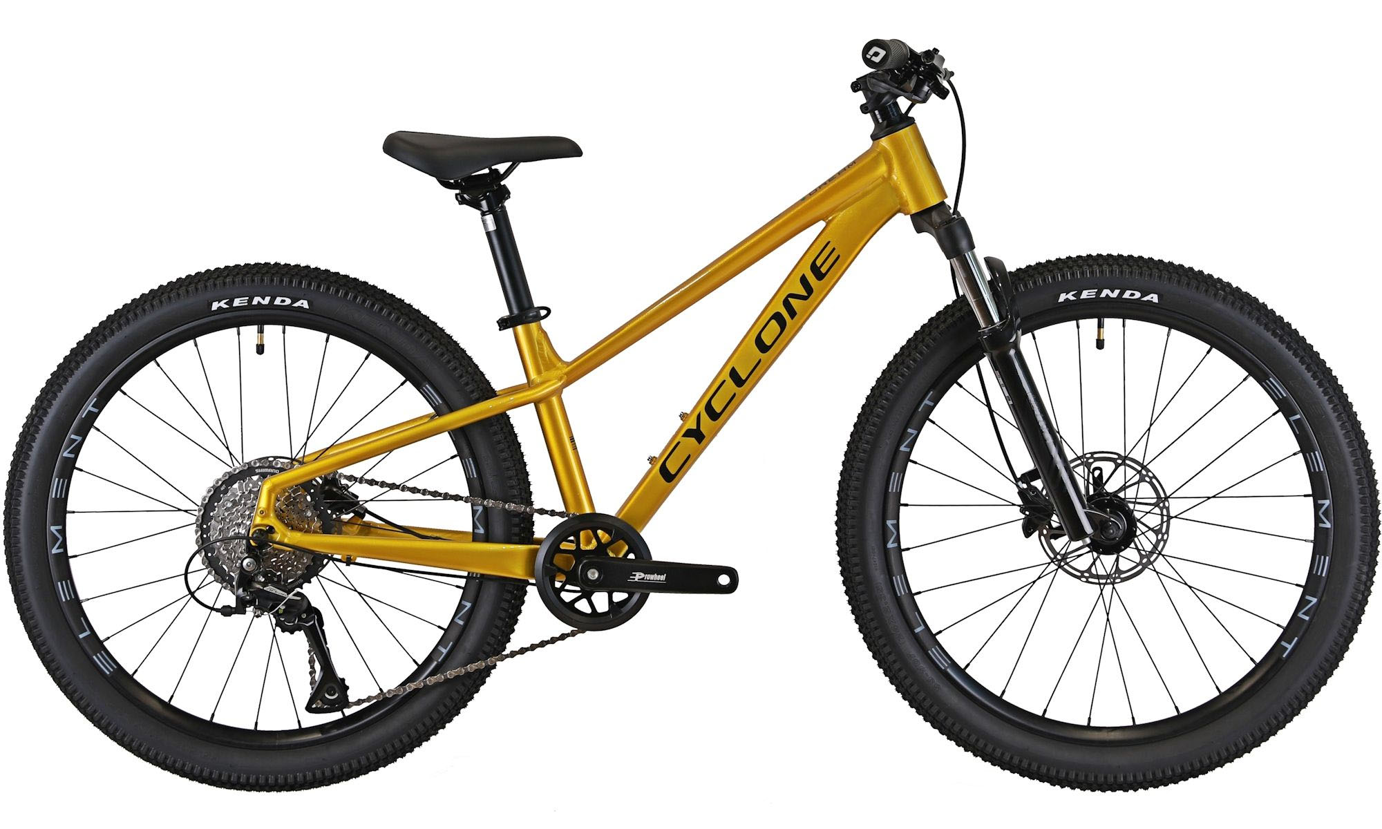 Фотография Велосипед CYCLONE DREAM 24", размер XXS, рама 12", 2025, Золотистый