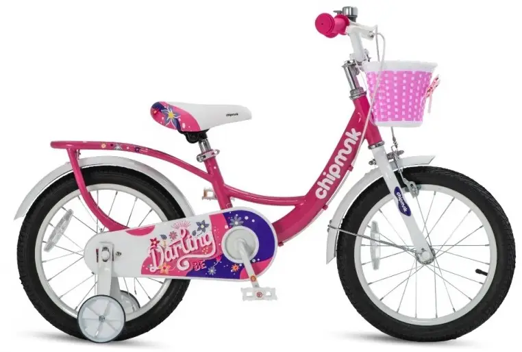 Фотография Велосипед детский RoyalBaby Chipmunk Darling 16" (2022), Розовый