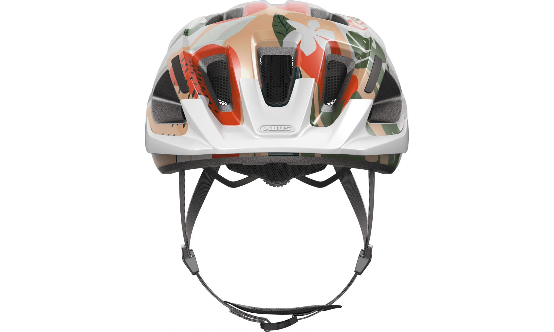 Велошлем ABUS ADURO 3.0 orange palm, размер M (52-58 см), оранжевый 6